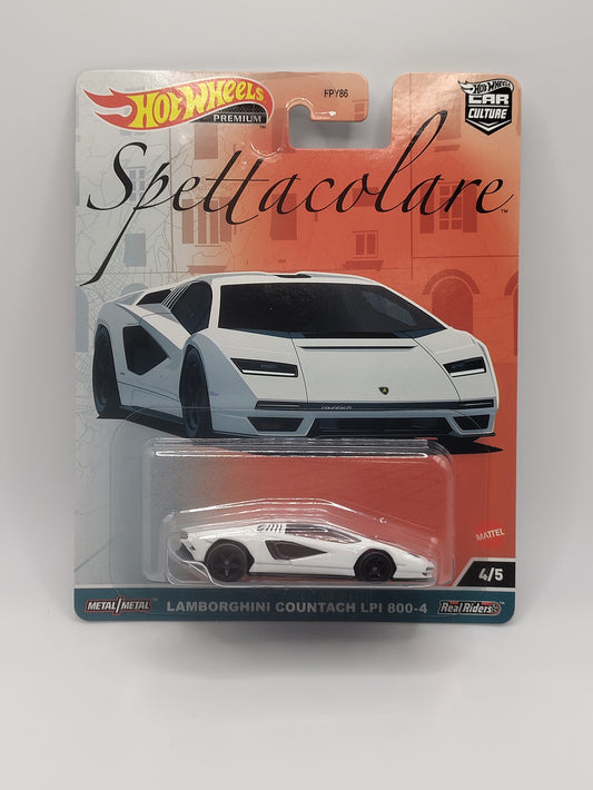 Hot Wheels Premium Spettacolare Lamborghini Countach LPI 800-4 4/5 Car Culture